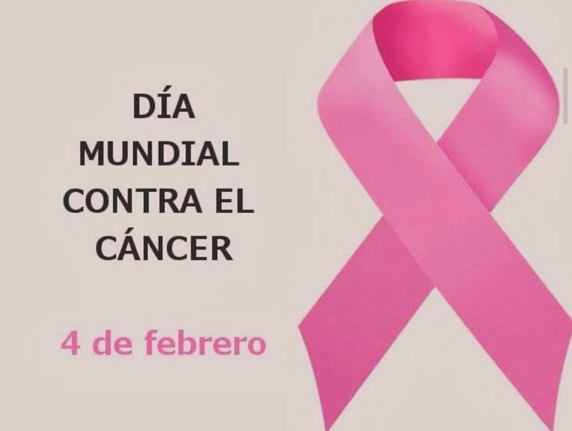 #DiaMundialContraElCancer
Solidaridad con las personas que están pasando por este duro proceso y con las familias que los cuidan 
♥️