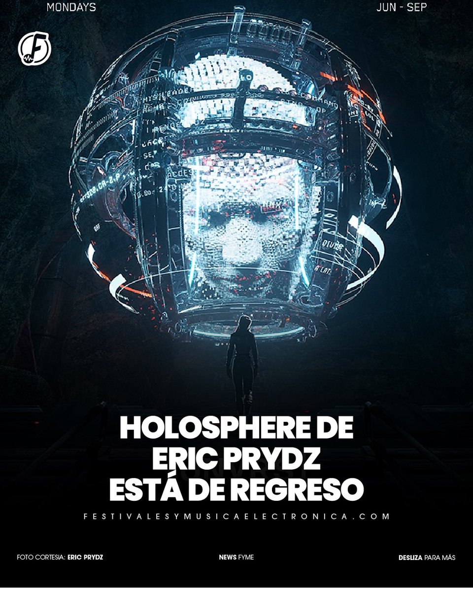 Del 2 de junio al 1 de septiembre, en el recinto tecnológicamente más avanzado de Ibiza, podrás vivir esta obra maestra que ha tardado 5 años en desarrollarse. 🕒

Holosphere 2.0 es una experiencia única que no te puedes perder! 🌐

#ericprydz #holosphere #ibiza