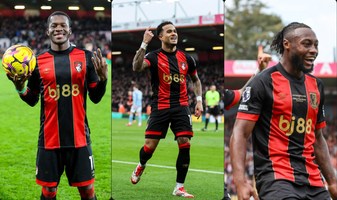 _TalkFPL's tweet photo. Who is the best #FPL Bournemouth midfielder?

Dango Ouattara , Kluivert or Semenyo?

Find out in this Thread 🧵

Follow me @_TalkFPL https://t.co/mL8TmyFnxo