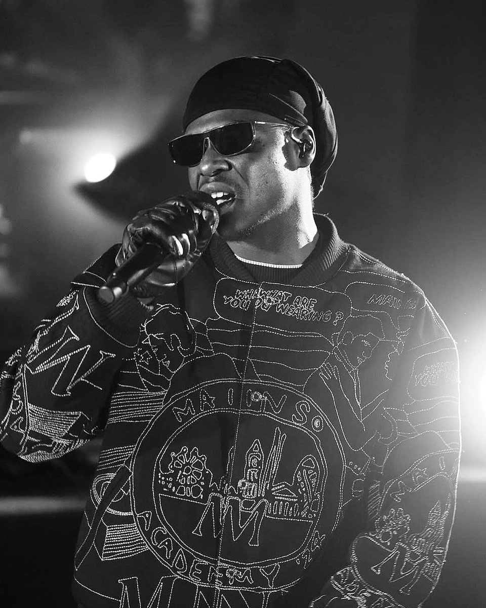 Skepta's tweet photo. Pa Salieu wears #MAINS https://t.co/YypSzmbO8w