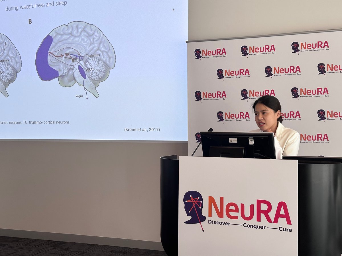 Our first ISTART Awardee Jiali He from <a href="/HongKongPolyU/">The Hong Kong Polytechnic University (PolyU)</a> speaks on the integration of Tai Chi and repetitive transcranial magnetic stimulation for sleep disturbances in older adults #ANSS <a href="/NeuroPsychPIA/">Neuropsychiatric Syndromes PIA</a> <a href="/DesignDataPIA/">Design and Data Analytics PIA</a> <a href="/MoyraMortby/">Dr Moyra Mortby</a>