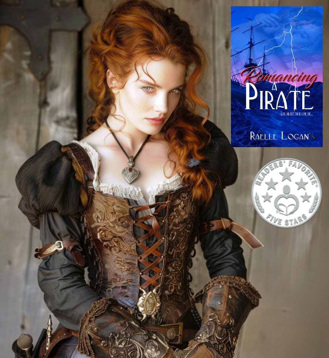 ROMANCING A PIRATE

Her quest for justice after her father is murdered by pirates leads Lone Stafford into the embrace of her father's enemy. Will she surrender her life to the villain who is her father's brutal killer? #PirateBooks #HistoricalRomance #historicalfiction #books