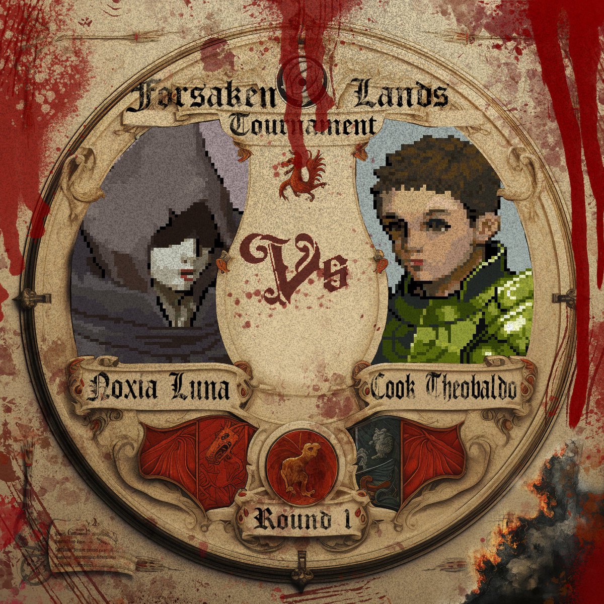 𝔉𝔦𝔯𝔰𝔱 𝔯𝔬𝔲𝔫𝔡

𝔑𝔬𝔵𝔦𝔞 𝔏𝔲𝔫𝔞 

𝔙𝔰 

ℭ𝔬𝔬𝔨 𝔗𝔥𝔢𝔬𝔟𝔞𝔩𝔡𝔬