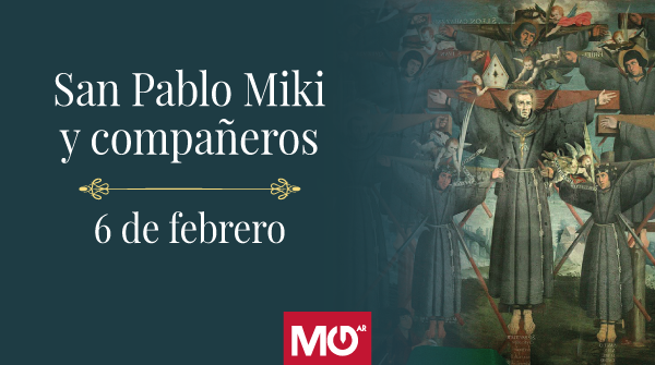 misionerosmg's tweet photo. 👼🏻#SantoralDiario #Febrero6 | En el #Santoral de hoy recordamos a san Pablo Miki y compañeros
📚Lee el #Evangelio en: https://t.co/IKZr7fVz1M
#MisionerosDeGuadalupe #ComparteLaFe #Febrero #Santoral 🙏 https://t.co/DRLQZAwGd9