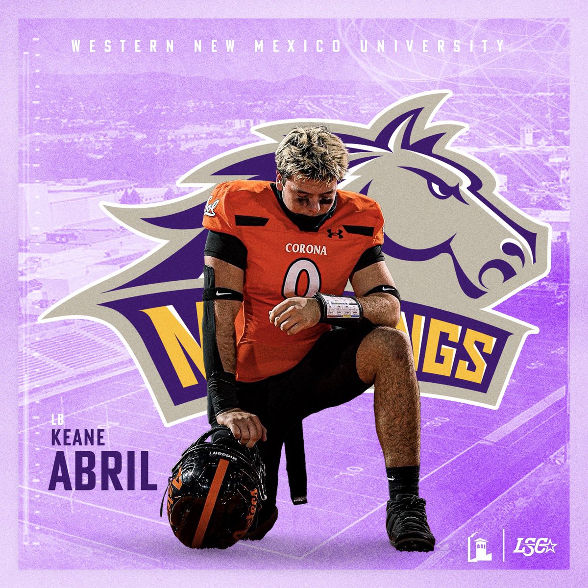 Keane Abril (@keane_abril) on Twitter photo Committed AGTG✝️. WNMU🏡
Thank you to my Coaches, Family and Friends for everything.
Not done yet! 🟡🟣
<a href="/WNMUFootball/">WNMU Mustang Football</a> <a href="/Coach_Clift/">Chris Clift</a> <a href="/TheRealCoachNF/">Noah Freng</a> <a href="/CoachBarro/">Jake Barro</a> Committed AGTG✝️. WNMU🏡
Thank you to my Coaches, Family and Friends for everything.
Not done yet! 🟡🟣
<a href="/WNMUFootball/">WNMU Mustang Football</a> <a href="/Coach_Clift/">Chris Clift</a> <a href="/TheRealCoachNF/">Noah Freng</a> <a href="/CoachBarro/">Jake Barro</a>