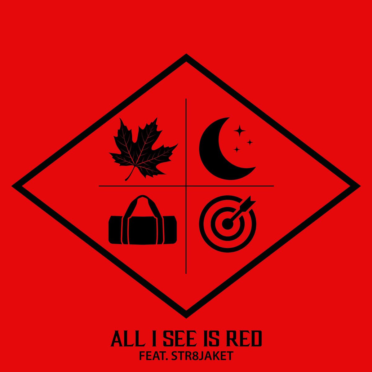 Bukshizzle's tweet photo. In 10 days, Str8jaket and I have an awesome song releasing on all DSPs! Put it in your calendars! The meteor shower of brand new music starts on 2.14.25 starting out with All I See Is Red! https://t.co/QluA3FtYpD