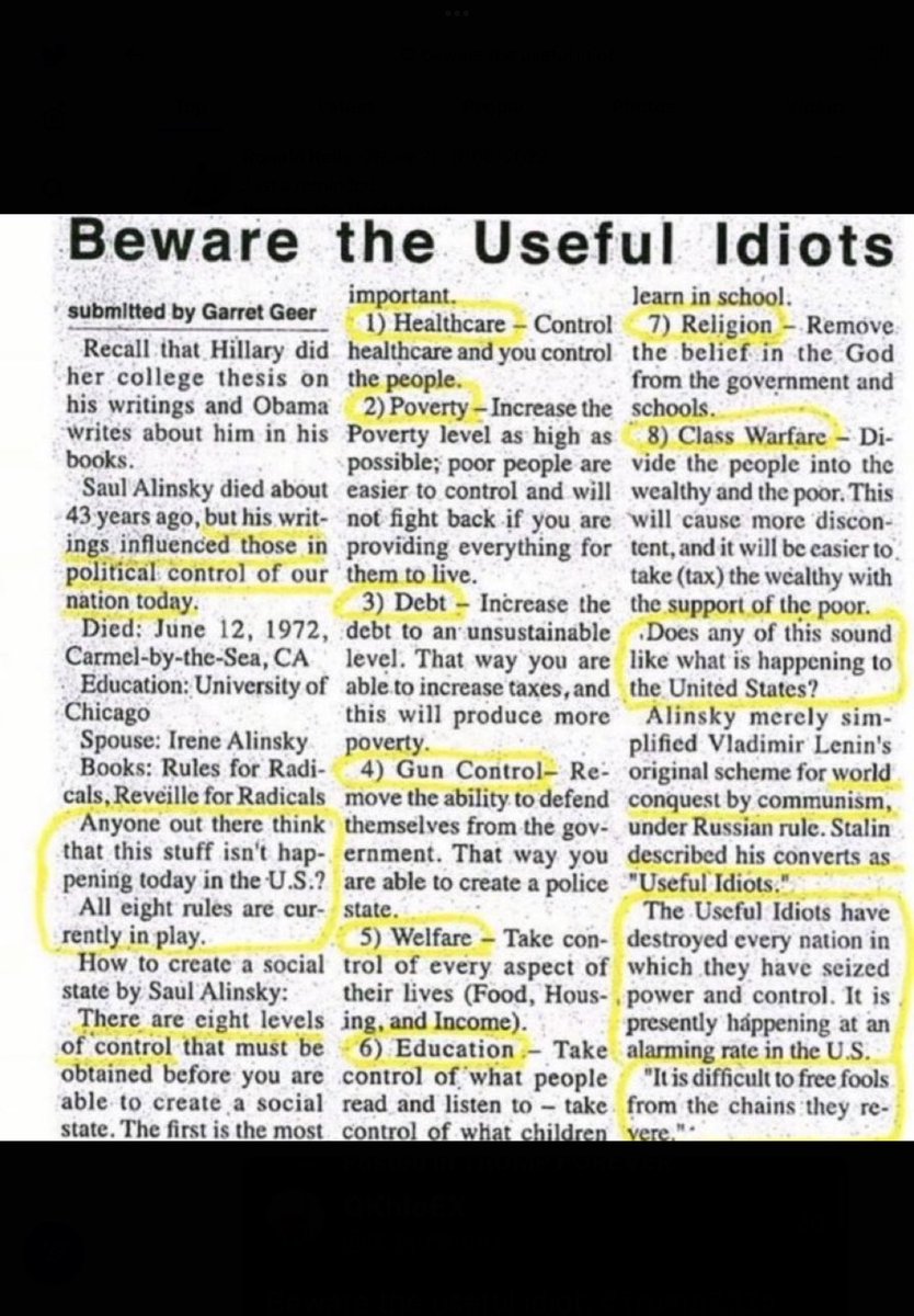 @WorldHallOfFun <a href="/elonmusk/">Elon Musk</a> <a href="/DOGE/">Department of Government Efficiency</a> This is part of Newson’s dam* NWO/Marxist BS. The dumbing down of America and essentially enslaving all people. Read #6. This has to be stopped.