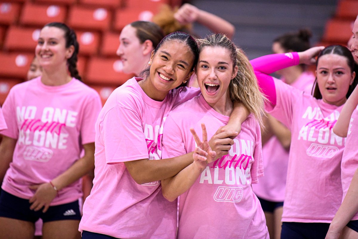 UIC_Volleyball's tweet image. Celebrating National Girl and Women in Sports Day! #ChicagosCollegeTeam | #NationalGirlandWomeninSportsDay