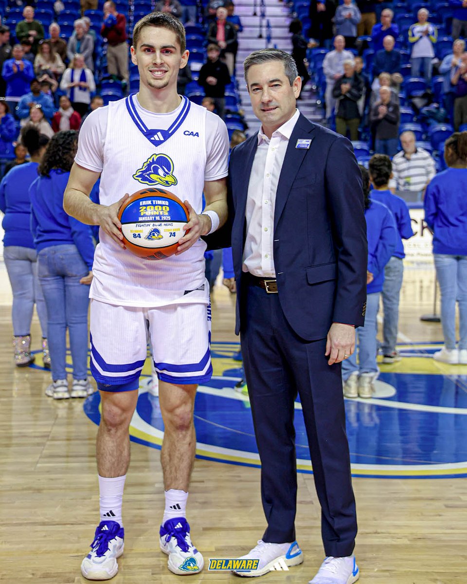 DelawareMBB's tweet photo. Celebrated 2k Timko ✊ https://t.co/3a6jD9Fs9R