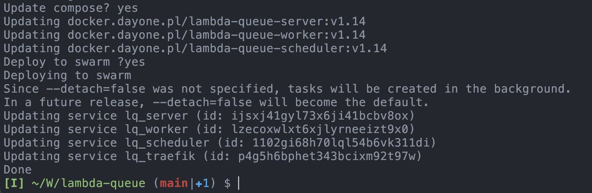 marekpiechut's tweet photo. Am I the last person on the planet to deploy to #docker #swarm ? Anyway, experience is still superb. https://t.co/gGfHAg1OHG