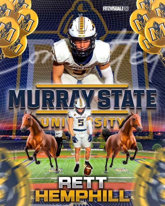 rett hemphill (@hemphillrett) on Twitter photo I am blessed to say I am 100% COMMITTED to play Division 1 Football at Murray State!! β¦β¦<a href="/WrightJody/">Jody Wright</a>β© β¦<a href="/Coach_Jmo_/">Jordan moore</a>β© β¦β¦β¦<a href="/JeffersonFootba/">Jefferson Football</a>β© I am blessed to say I am 100% COMMITTED to play Division 1 Football at Murray State!! β¦β¦<a href="/WrightJody/">Jody Wright</a>β© β¦<a href="/Coach_Jmo_/">Jordan moore</a>β© β¦β¦β¦<a href="/JeffersonFootba/">Jefferson Football</a>β©