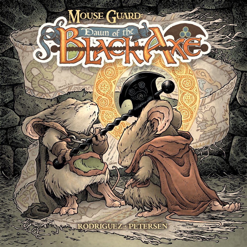 David Petersen (@mouseguard) on Twitter photo New Blogpost about my cover art process for #MouseGuard: Dawn of the Black Axe #1 (written by me and drawn by <a href="/GR_comics/">Gabriel Rodríguez</a>) available in March
davidpetersen.blogspot.com/2025/02/dawn-o… New Blogpost about my cover art process for #MouseGuard: Dawn of the Black Axe #1 (written by me and drawn by <a href="/GR_comics/">Gabriel Rodríguez</a>) available in March
davidpetersen.blogspot.com/2025/02/dawn-o…
