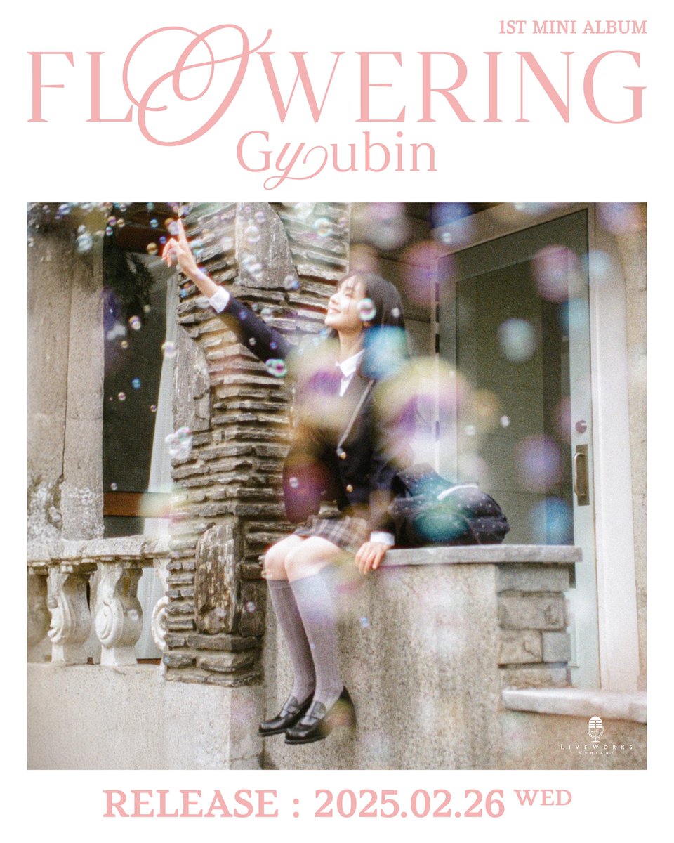 official_gyubin's tweet photo. 𝗚𝗬𝗨𝗕𝗜𝗡 𝗧𝗛𝗘 𝟭𝗦𝗧 𝗠𝗜𝗡𝗜 𝗔𝗟𝗕𝗨𝗠
[𝐅𝐥𝐨𝐰𝐞𝐫𝐢𝐧𝐠]🌷

COMEBACK POSTER

⇨ 2025.02.26

#규빈 #GYUBIN
#FLOWERING #REALLY https://t.co/ioZi6QV6eJ