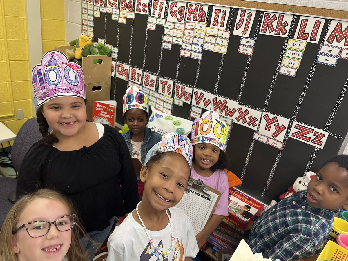 Happy 100th Day of school! We had such an amazing day celebrating with our Wildcats today! #EmpoweredToSucceed
