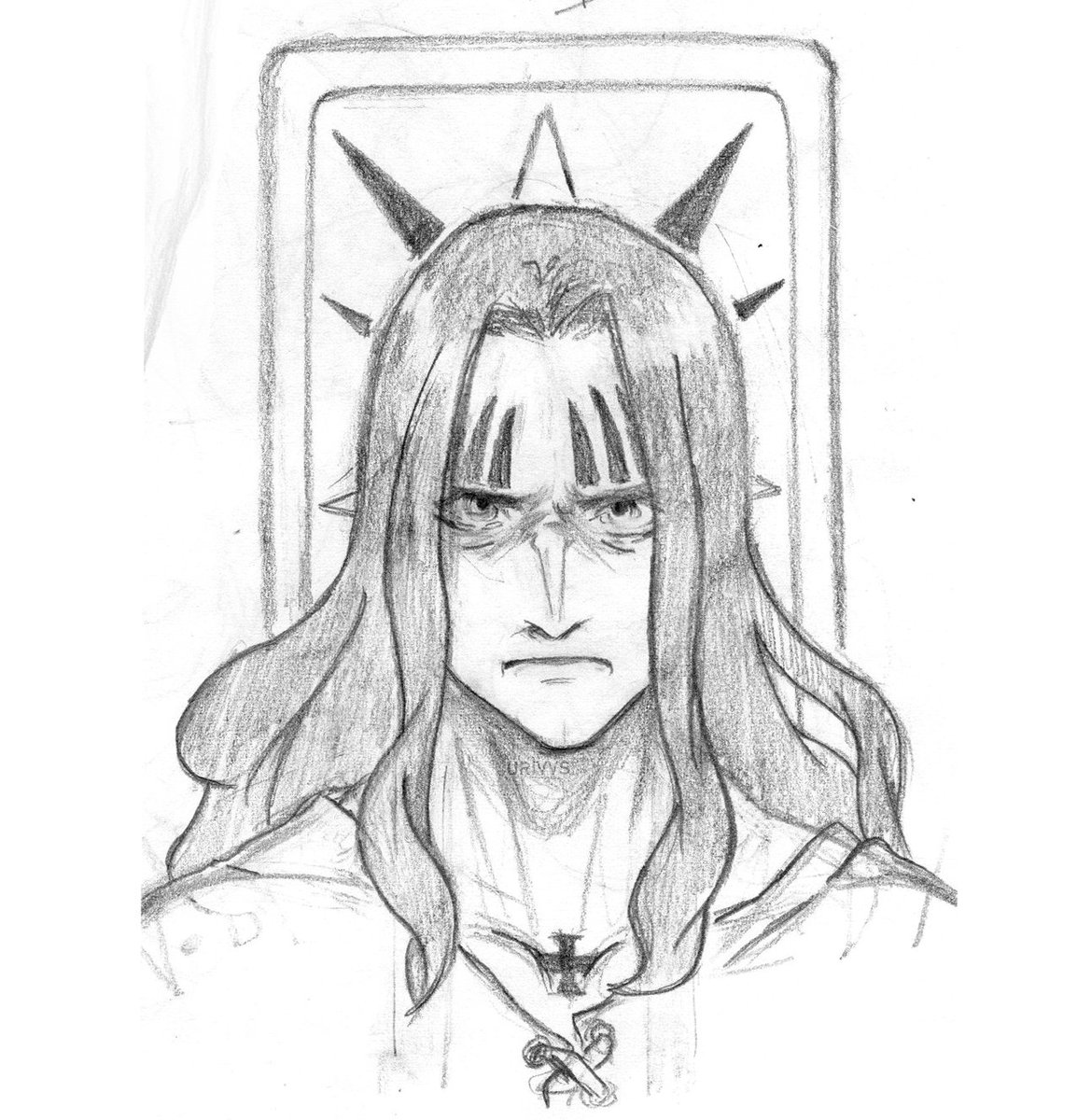 Urivvs's tweet image. Basil Hawkins #sketch