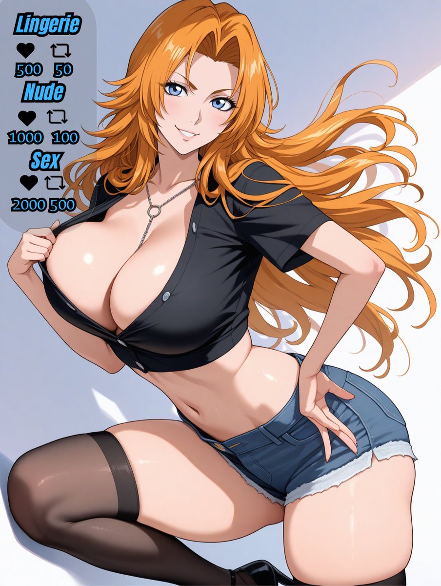 Rangiku Matsumoto (Bleach) | Undressing Challenge