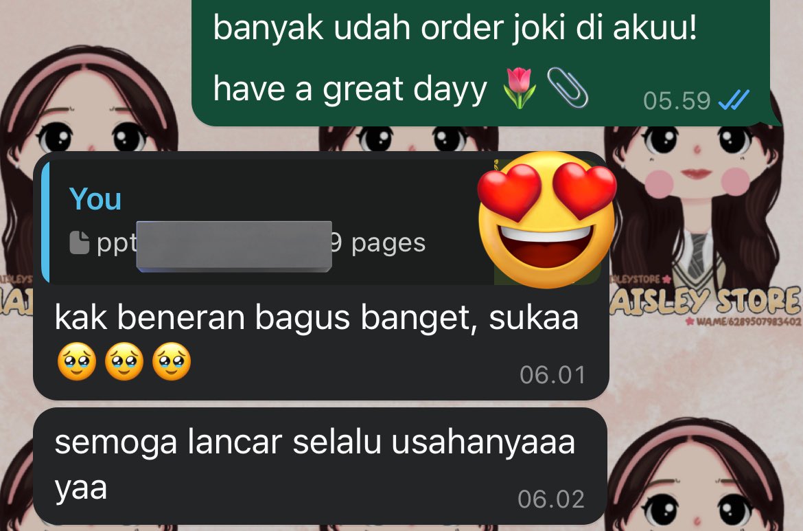 haisleystore's tweet image. testi pagi ini 🥺 gemesss banget custkuu 😭💗