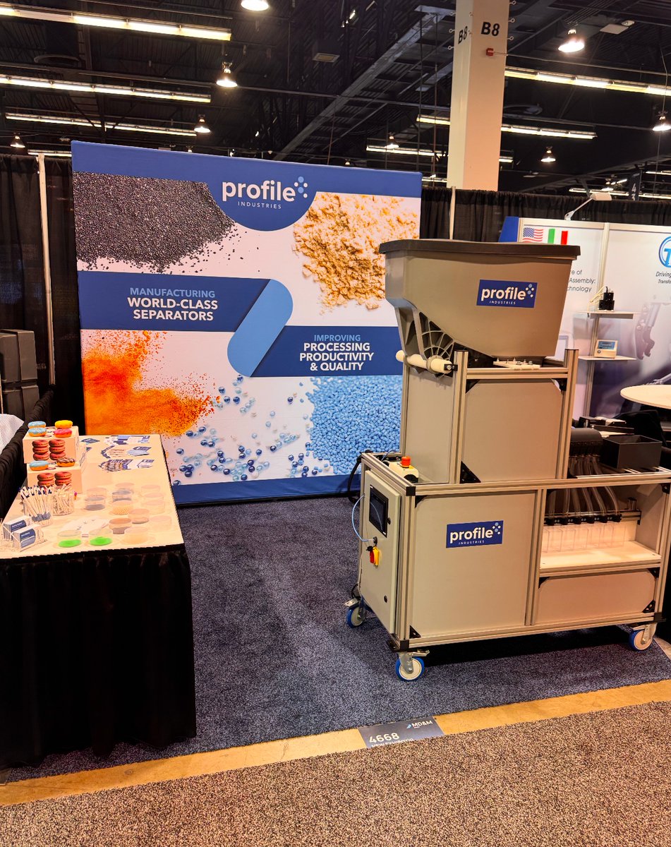 We’re excited to showcase our Vision Sorter at this year’s MD&amp;M event! 👀 This cutting-edge technology is patent pending and designed to take sorting accuracy and efficiency to the next level.

Want to learn more? Stop by our booth and see it in action firsthand!

#SortingTech...