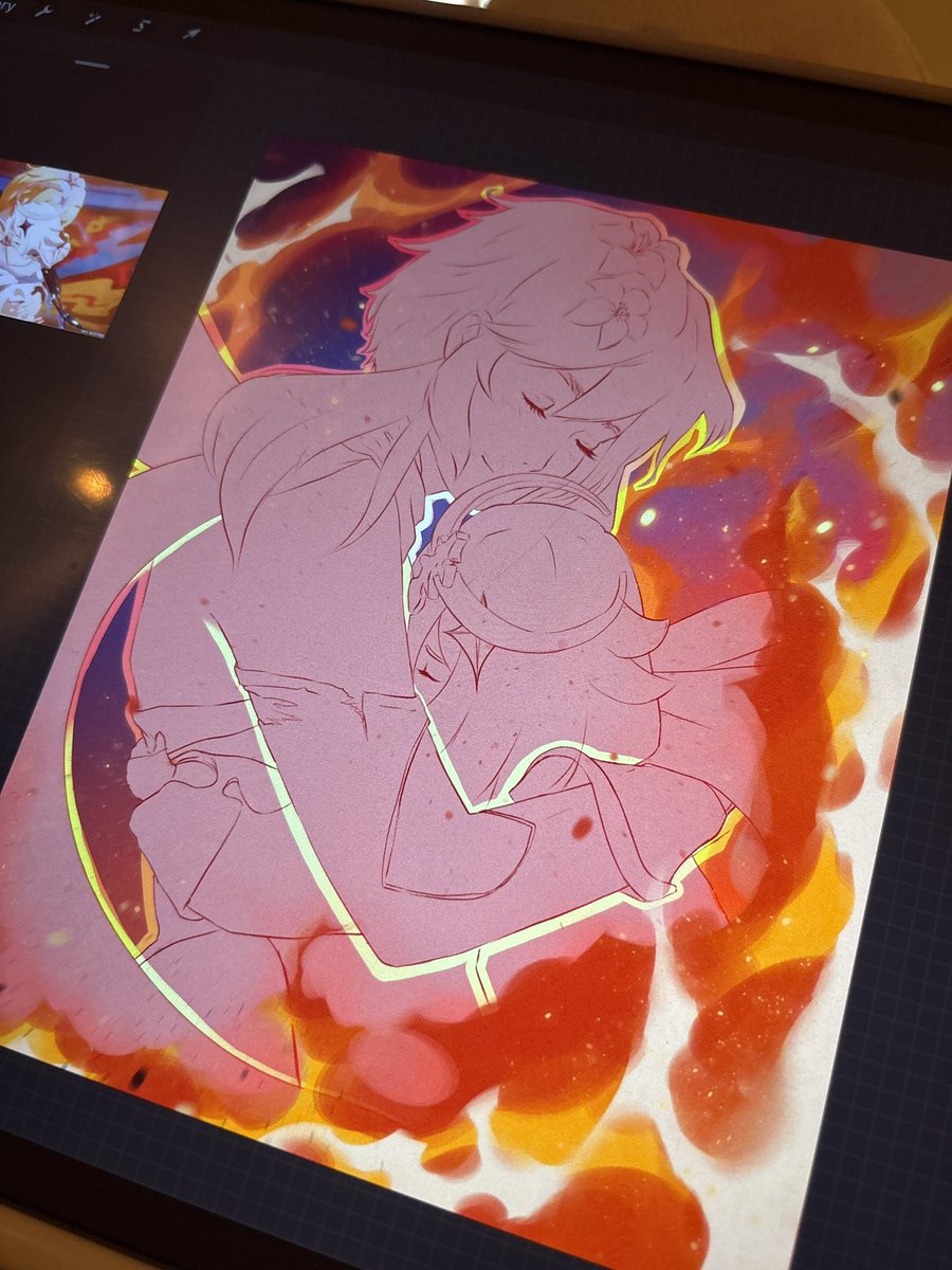 Natlan WIP #GenshinImpact #genshin #hoyo #HoYocreators #lumine #paimon #natlan