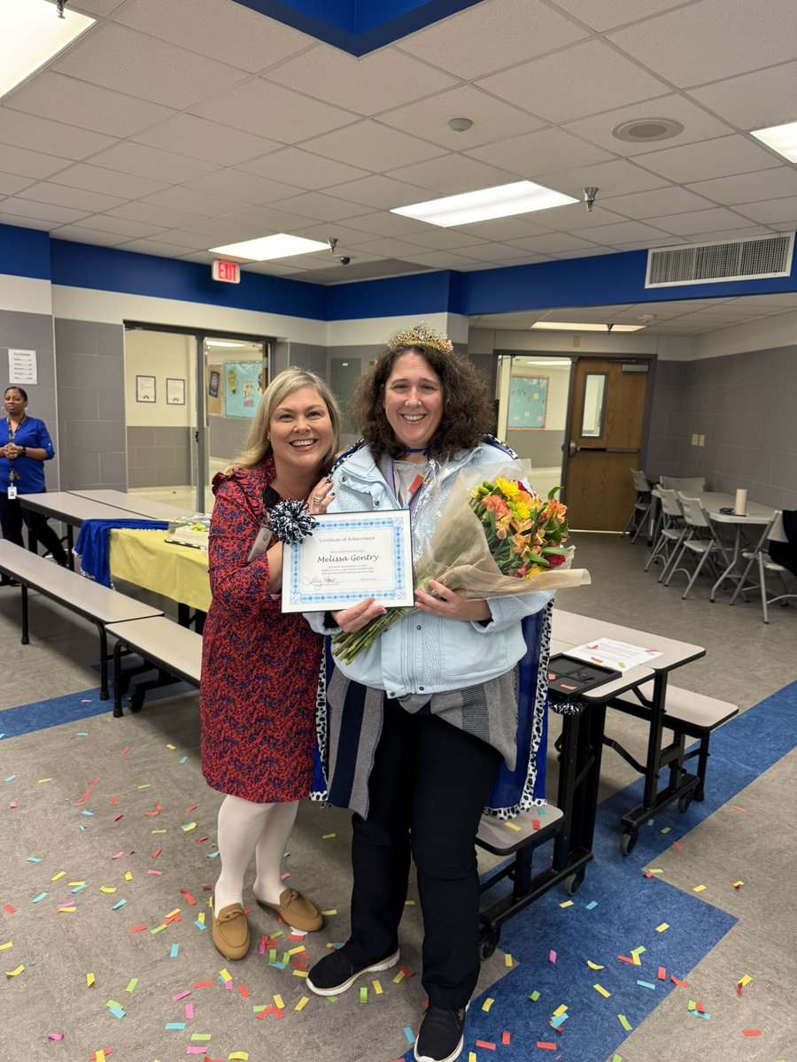 Congratulations to Ms. Stewart, our <a href="/CLP_Elementary/">CullinsElementary</a> Teacher of the Year and Ms. Gentry, our Paraprofessional of the Year! 🎉🎉🎉🎉 We are so proud to lead with Ms. Stewart and Ms. Gentry each and everyday! Thank you both for all the 💙💛💙 you give to our learners and families!