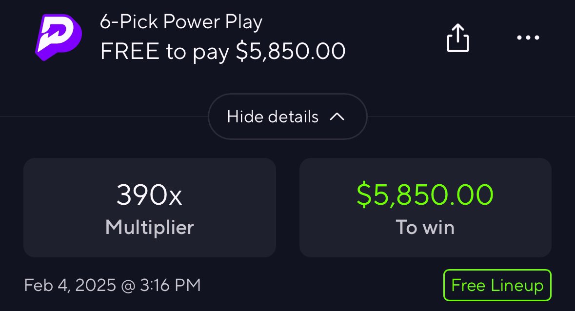 Parlay Pusher tweet media