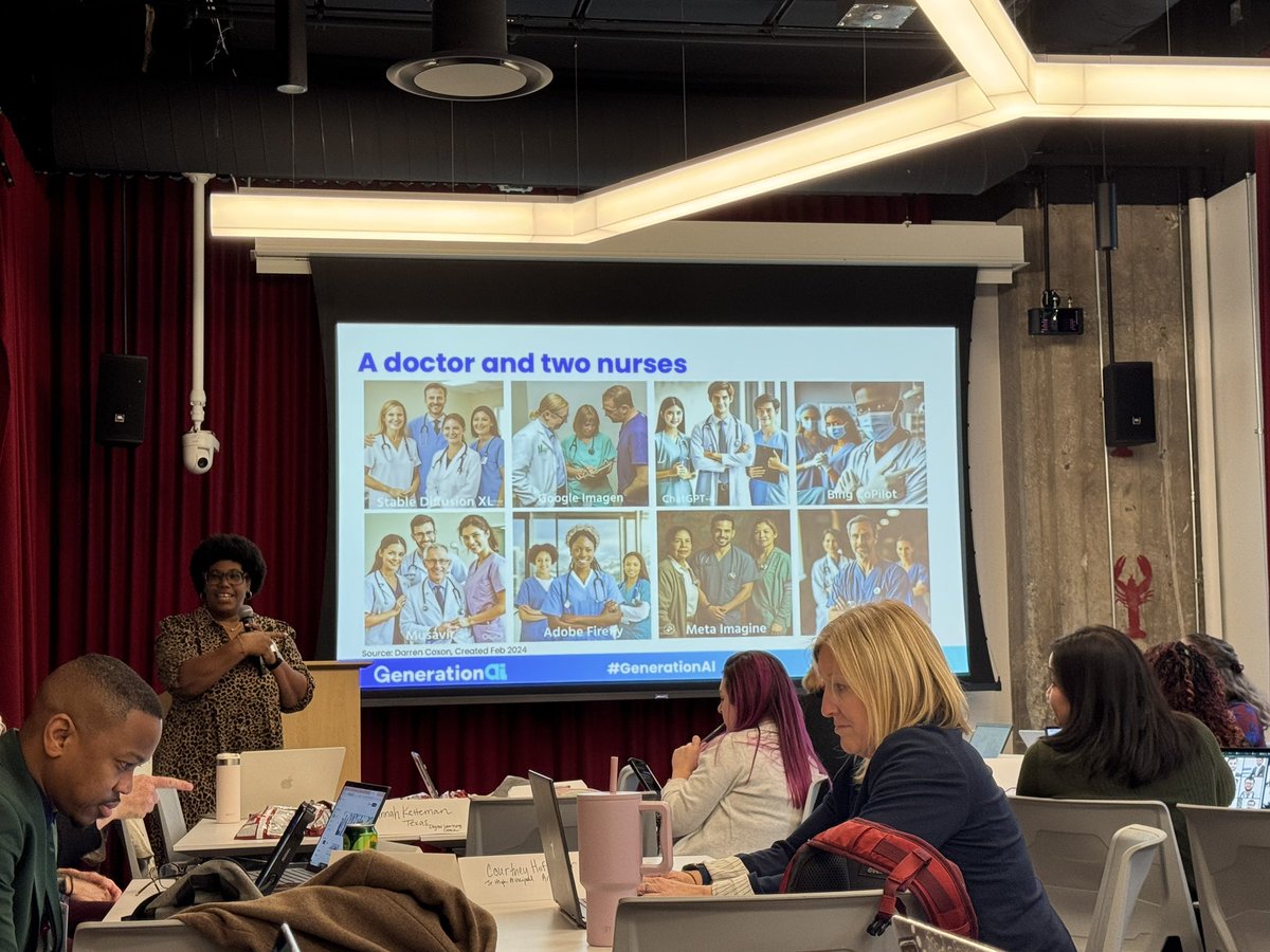 Day one of co-facilitating ISTE/ASCD #GenerationAI fellows. So grateful to be able to work with educators from all over the country.