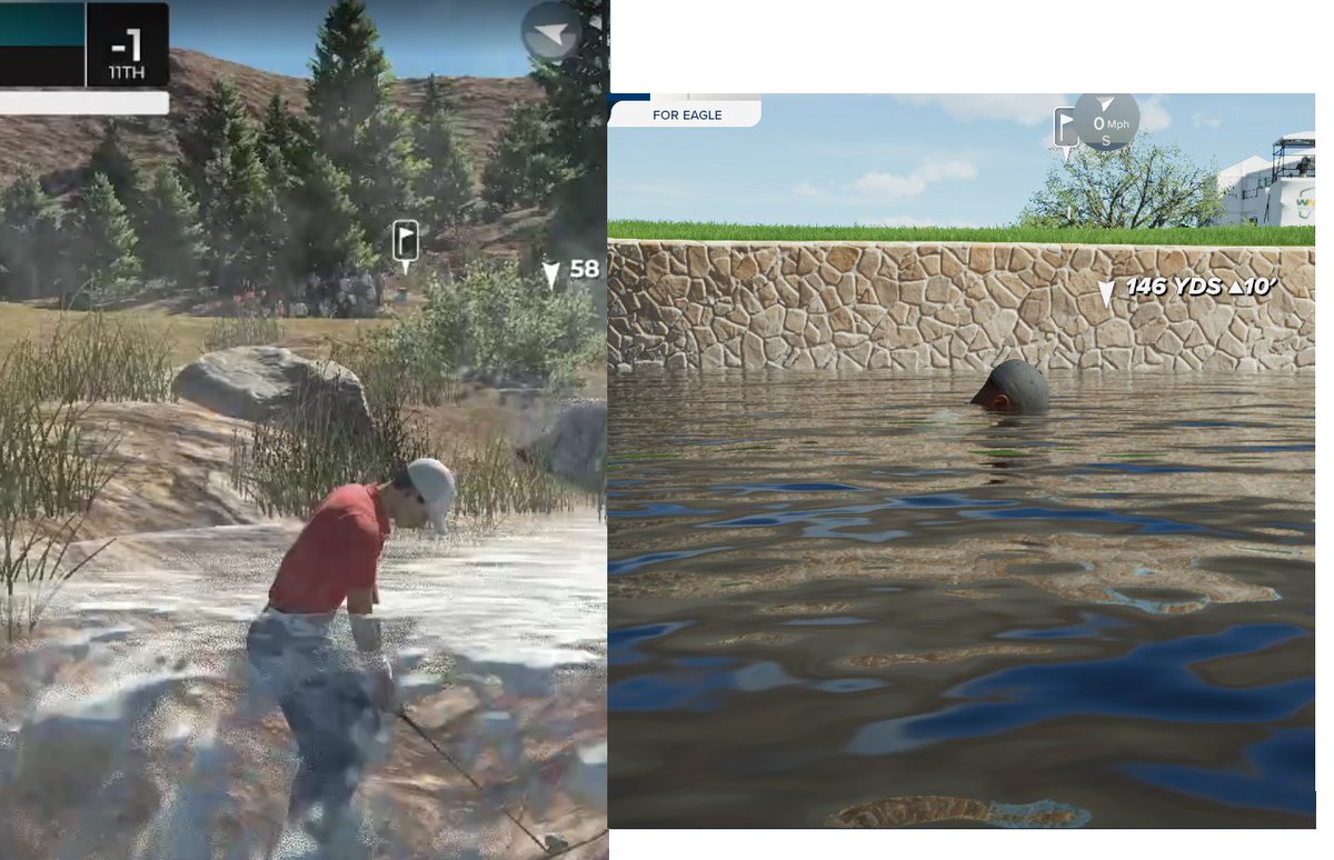 ItsLextron's tweet photo. The more things change, the more they stay the same #PGATOUR2K25 https://t.co/NaCLAIw8CU