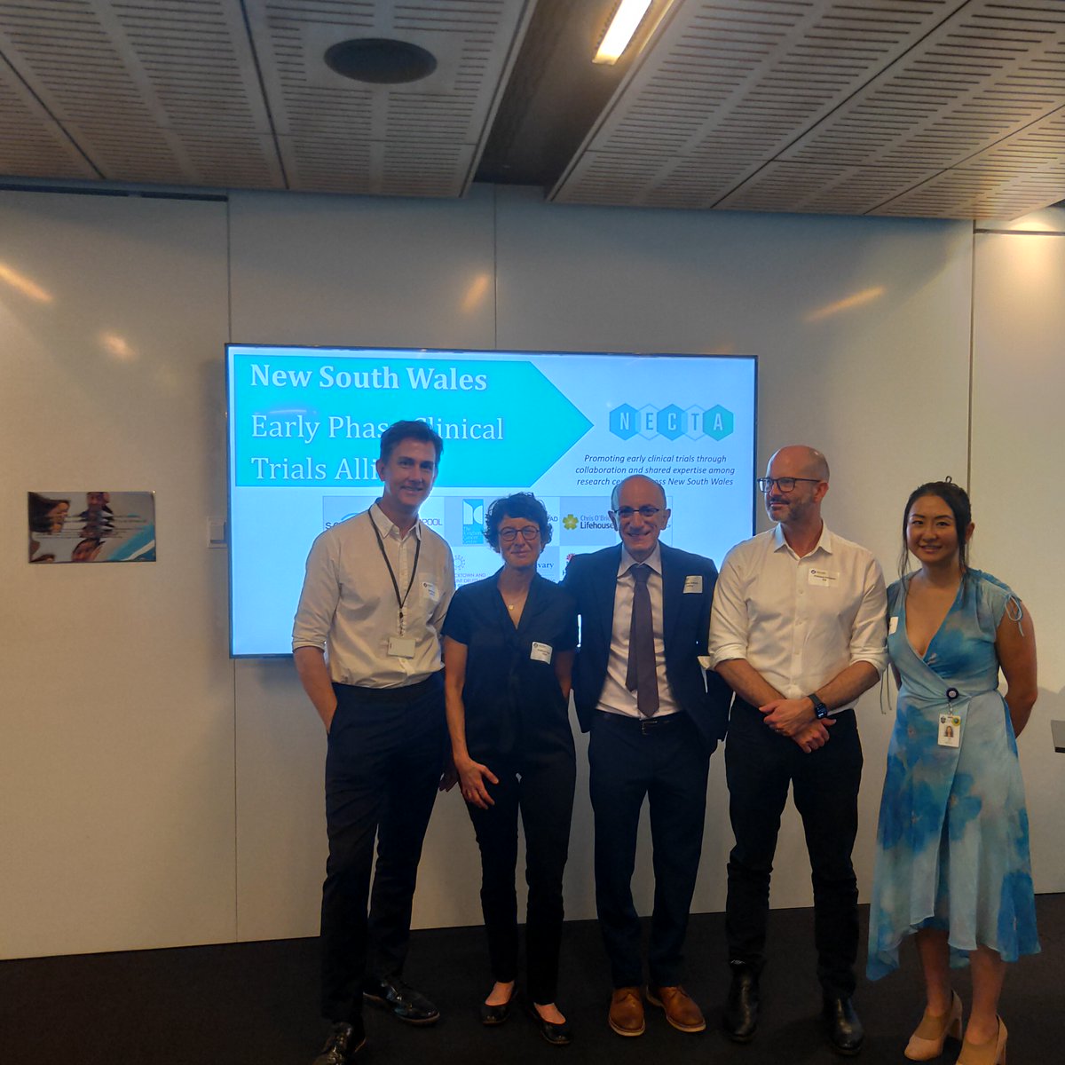 Great to welcome the international team from BioNTech at TKCC today to meet with clinicians and researchers from Garvan/SVH and NECTA! It was a highly informative session learning about their latest trials and sharing our achievements in #earlyphasetrials #cancercare