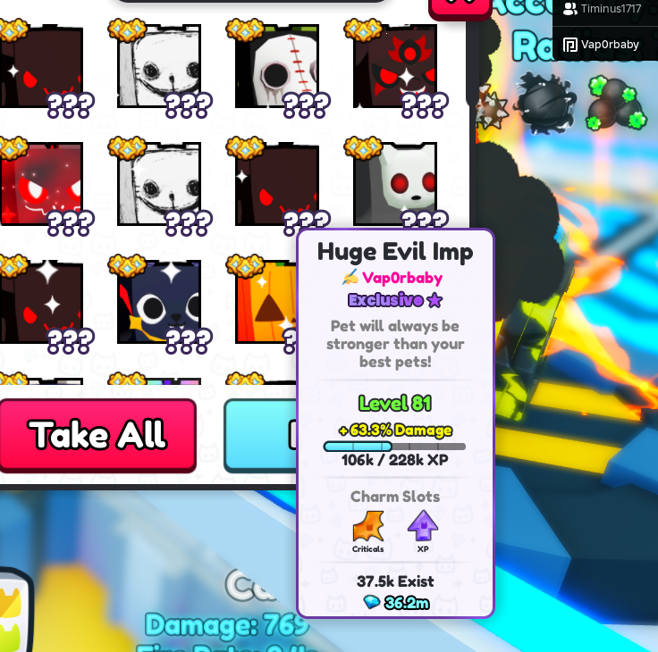 Since I'm maxing out my tycoon, let's do a giveaway! I have a TON of signed huges &amp; I'll pick some players to send these out to! 
youtube.com/watch?v=Tv2-sE… Leave a like as it helps me out! 👻
🔥#PetSimulator99 #PS99  #petsim99  #petsimulator99giveaway