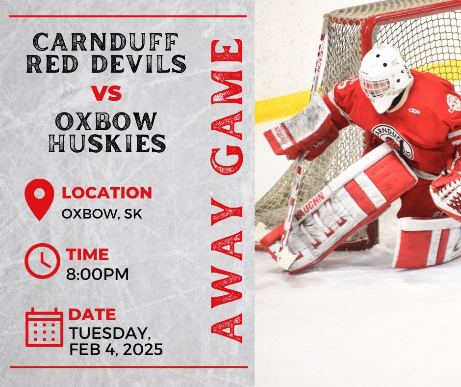 We’re off to Oxbow tonight for game 2 of the Big Six quarter final