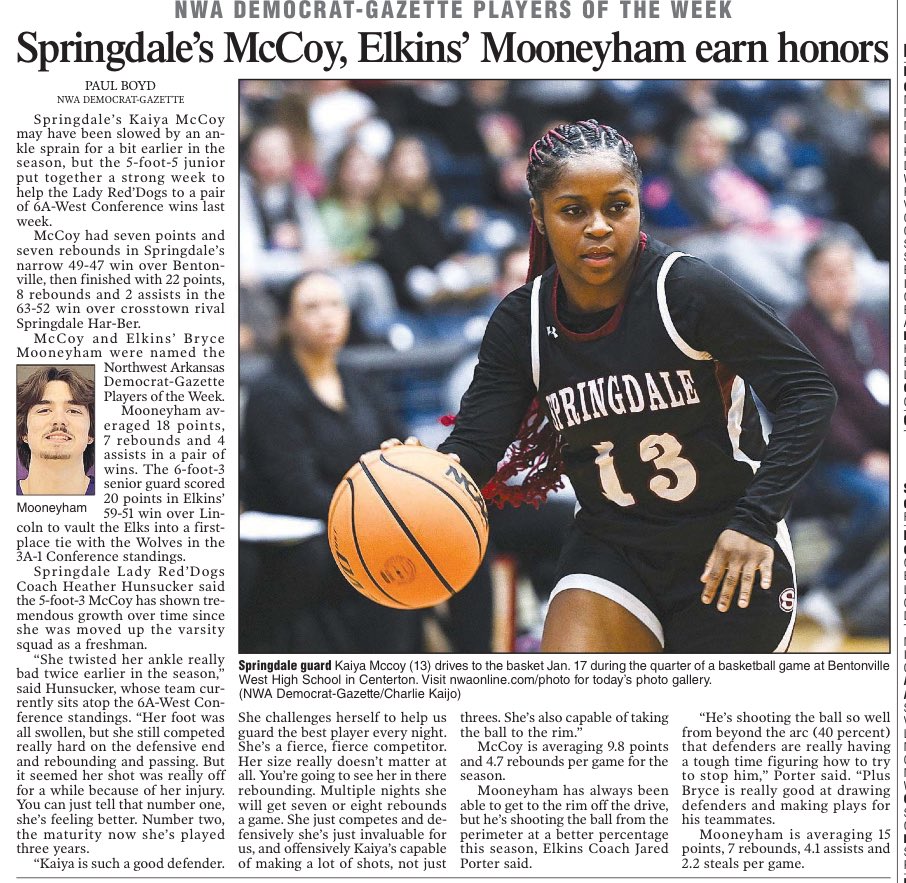Roderick McCoy (@iambigbaby71) on Twitter photo Proud of this young lady. Keep working and stay focused!
๐ช๐พ๐ช๐พ๐ฅ๐<a href="/seigenthaler03/">Kris Seigenthaler</a> @Coach_Mathurin <a href="/mrsshiny1/">Tonya McCoy</a> <a href="/PGHArkansas/">Prep Girls Hoops Arkansas</a> Proud of this young lady. Keep working and stay focused!
๐ช๐พ๐ช๐พ๐ฅ๐<a href="/seigenthaler03/">Kris Seigenthaler</a> @Coach_Mathurin <a href="/mrsshiny1/">Tonya McCoy</a> <a href="/PGHArkansas/">Prep Girls Hoops Arkansas</a>