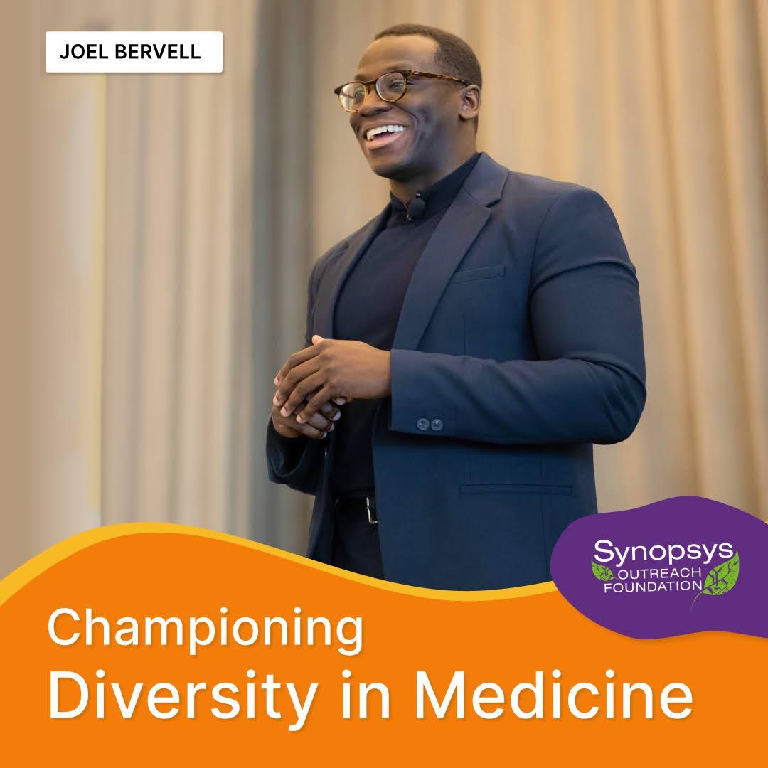 Synopsys Outreach Foundation (@ssvstof) on Twitter photo 📣 Meet <a href="/joelbervell/">Joel Bervell</a>: a future leader in medicine! 🩺
Joel is a medical student at Washington State University. 📣 Meet <a href="/joelbervell/">Joel Bervell</a>: a future leader in medicine! 🩺
Joel is a medical student at Washington State University.