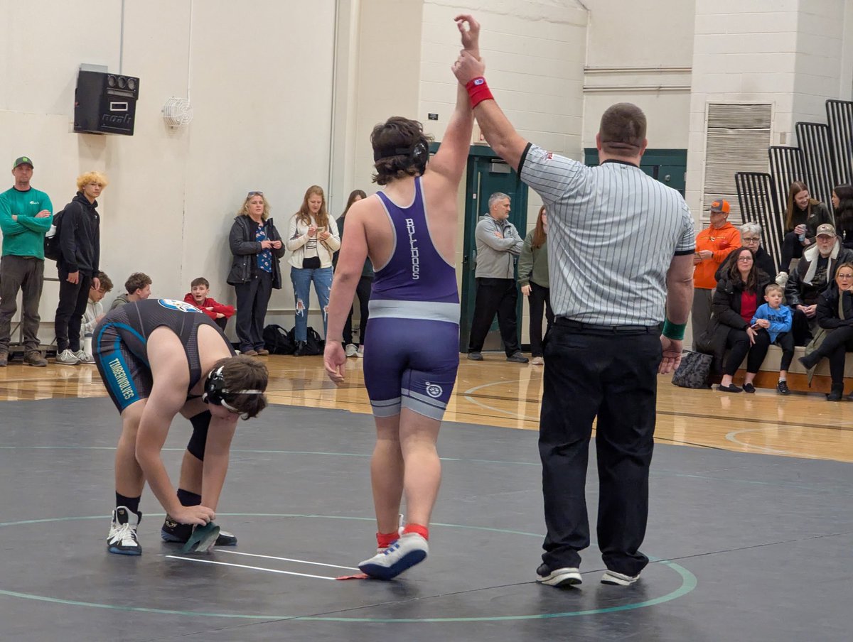 Bulldogs take down the Timberwolves! Great work, boys! Way to stay tough!