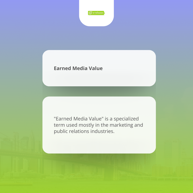 ereleases's tweet image. 🌟 New to the world of press distribution?  
  
Let&apos;s talk about Earned Media Value (EMV)! 📈  
  
EMV is a key metric used by industry experts to put a dollar value on the organic coverage your brand receives.

#PressDistribution #EarnedMediaValue #PRMetrics #BrandVisibility