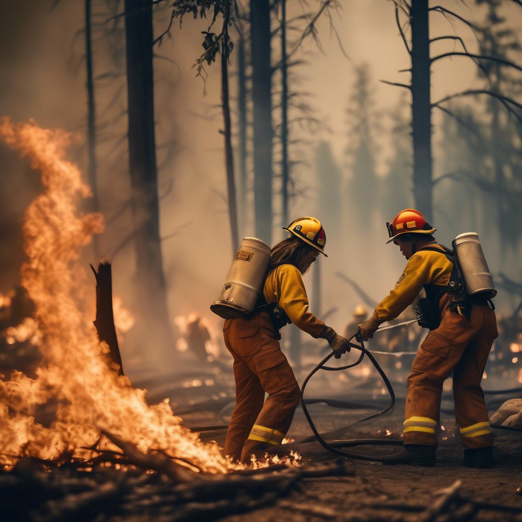 aniversenow's tweet photo. According to reports the LA Wildfires have been contained. Much thanks to the wildland firefighters on the frontlines! https://t.co/fqx9EeQLEG