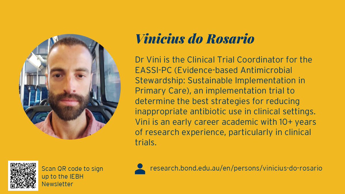 Institute for Evidence-Based Healthcare tweet media