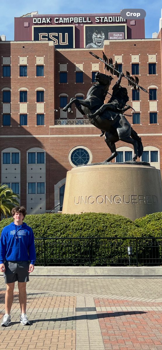 Had an amazing time this weekend at <a href="/FSUFootball/">FSU Football</a> can’t wait to be back!!  <a href="/CoachJRut/">Jonathan Rutledge</a>  <a href="/TheMasonArnold/">Mason Arnold</a> <a href="/IMGAFootball/">IMG Academy Football</a> <a href="/HKA_Tanalski/">Adam</a>