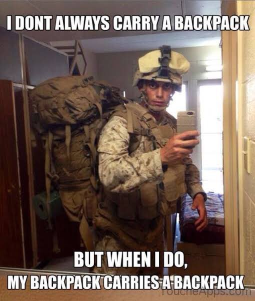 Slayer752944's tweet image. I have two backpacks in front 😍💕