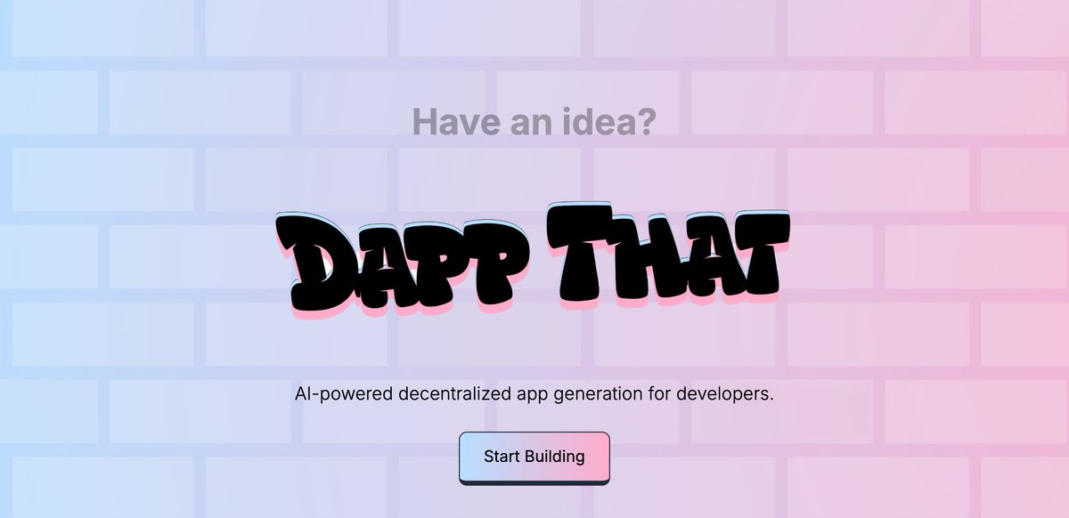 Have an idea? dappthat.com #dappthat