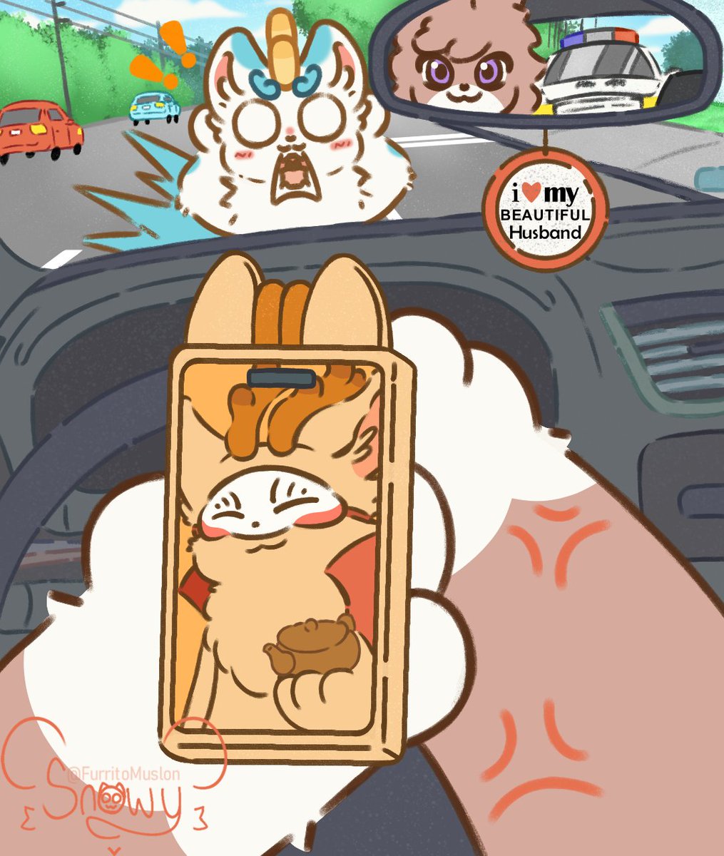 Tuye is distracted by more important things (?
-----------------------
Tuye esta distraído en cosas más importantes (?

#Tuye #Sibuxiang #Pixiu #FabolousBeasts #Furry #fanart #YouShouYan #meme