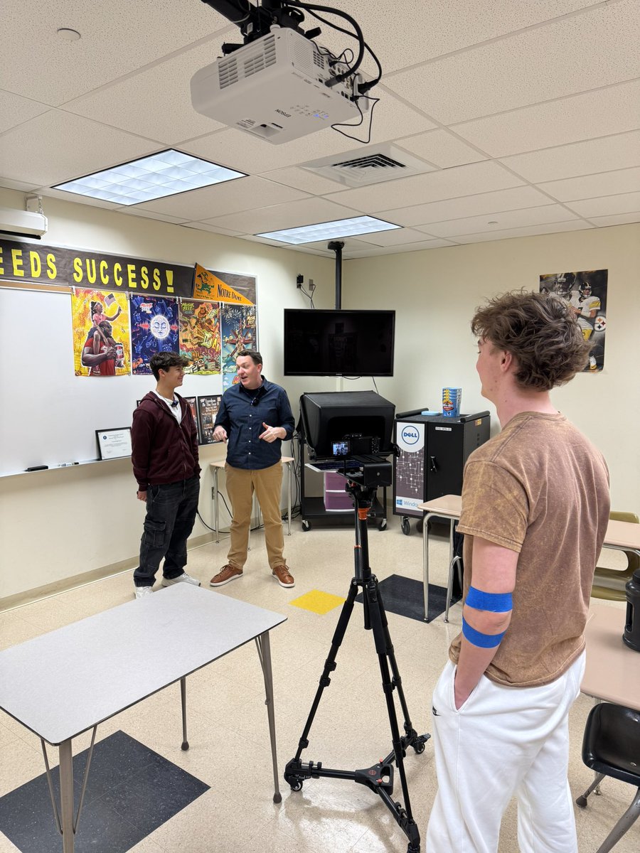 Always great to have <a href="/PatrickMBrogan/">Patrick Brogan</a> kickoff Marketing <a href="/Musikfest/">Musikfest</a> 2025! Thanks for allowing the students to ask you some questions and thanks to the <a href="/fhsforum/">The Freedom Forum</a> for letting us borrow your equipment! Stay tuned for the full interview!