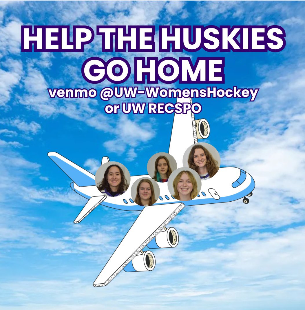 Hello husky nation!! Due to inclement weather, we are stuck in Missoula for the next 12 hours and any donations to fund lodging and food for our night in Montana would be immensely appreciated!! Thank you all and go dawgs !!