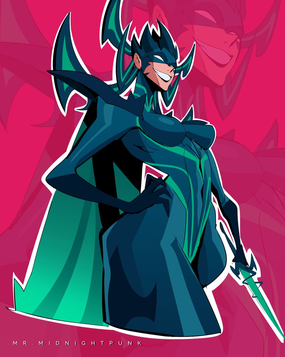 MrMidnightPunk's tweet photo. Hela #Marvel #MarvelRivalsfanart https://t.co/sOQu02TltY