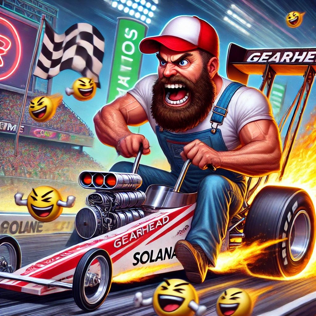 GearheadCoin's tweet photo. 🔥 Rusty Rigs takes GearHeadCoin to FULL THROTTLE!🔥

🏎️💨 0 to full degen in 1.5 seconds!
💰 Powered by $GHC, nitro, and pure meme-fueled chaos
⚙️ Grease, speed, and diamond hands—Rusty doesn’t lift!

#GearHeadCoin #RustyRigs #CryptoRacing #Solana #MemeCoin #DragRace #DegenLife https://t.co/nwGUxjbW34