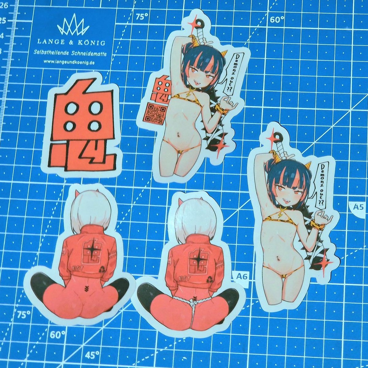 uwustorepillows's tweet image. 🚨 New sticker designs are live! 🚨

Featuring:

Demonz out Shakekuma-chan sticker
Oni girl design
Exclusive Oni kanji design
All artwork by POST. Grab them now, only at UwU-Store! 🌟

#StickerDrop  #UwUStore