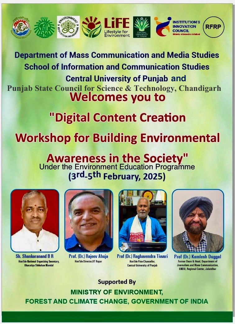 RubalKanozia's tweet photo. We are all set to begin with the Digital content creation workshop today!
Environment Education Programme
@moefcc
@PSCST_GoP
@PbGovtIndia
@PritpalPSCST
@KSBathPSCST
@susangeorgek
#ProPlanetPeople
#EnvironmentEducationProgram
#MissionLiFE
#ChooseLiFE
#LifestyleforEnvironment https://t.co/aq09r1XsqZ