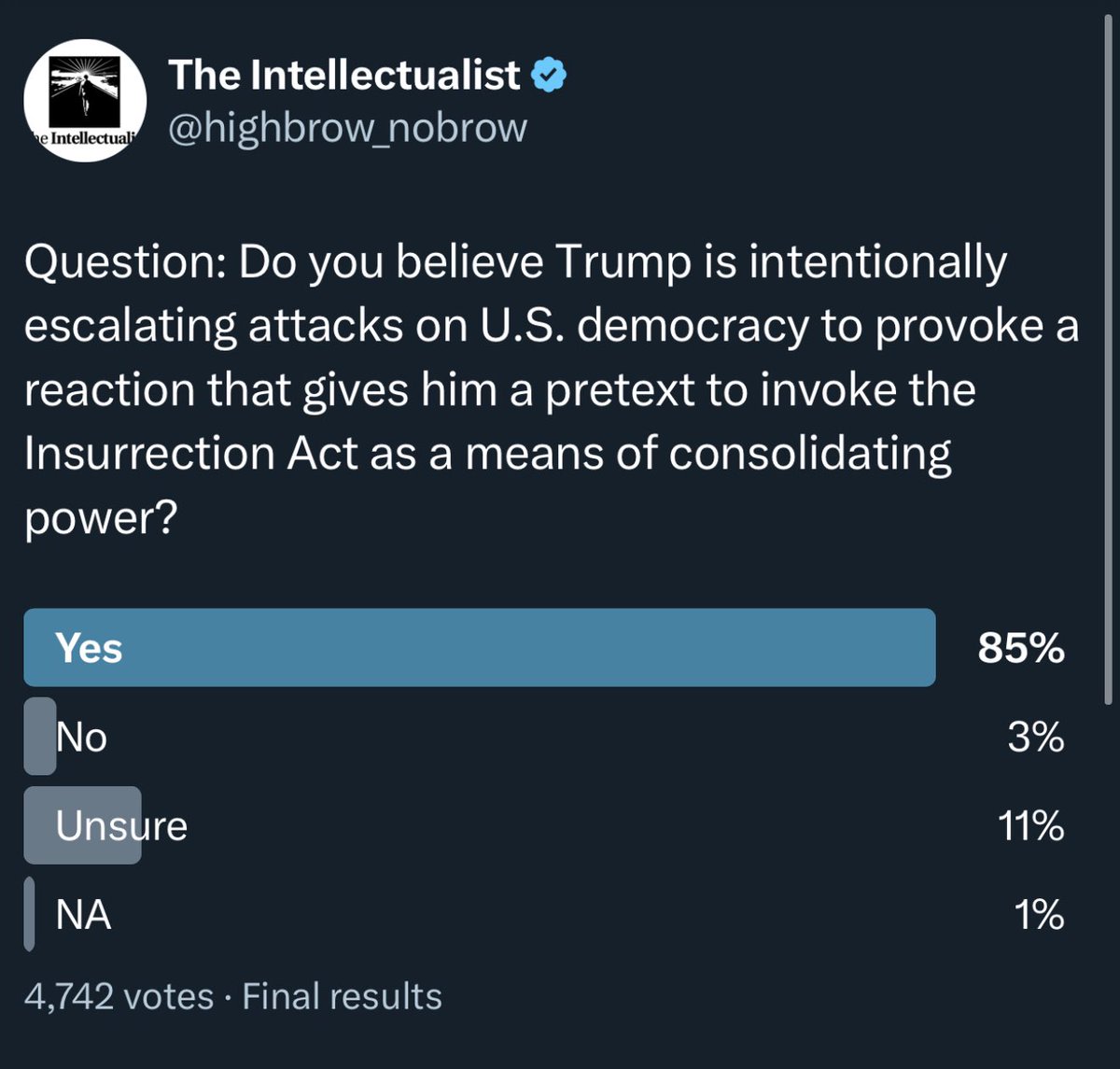 The Intellectualist tweet media