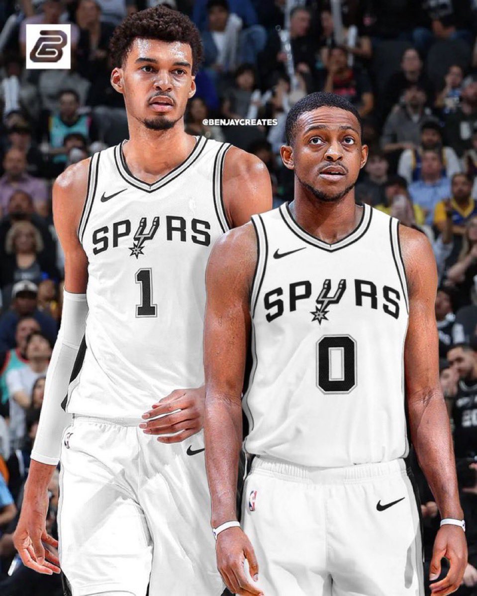 LakeShowYo's tweet photo. BREAKING: Kings traded De’Aaron Fox to the Spurs

Wemby x Fox 😳 https://t.co/DcfS6j2JVM