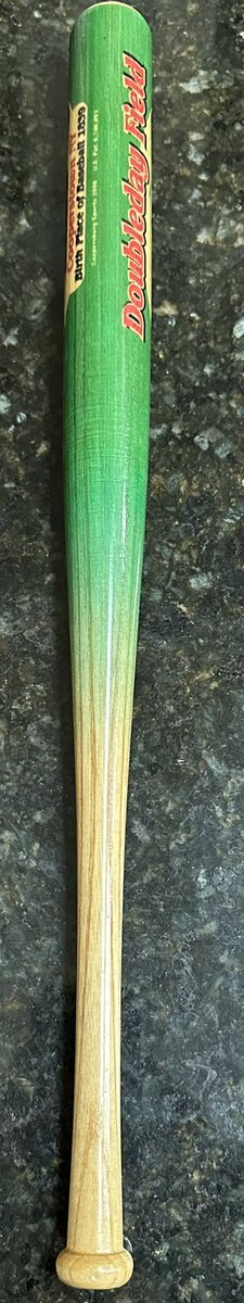 EliteCollect99's tweet image. Check out 2006 DOUBLEDAY FIELD Mini Baseball Bat COOPERSTOWN NY 18" Baseball Birth place ebay.com/itm/1463610015… #eBay via @eBay