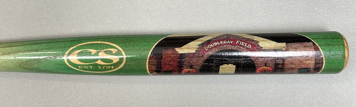 EliteCollect99's tweet image. Check out 2006 DOUBLEDAY FIELD Mini Baseball Bat COOPERSTOWN NY 18" Baseball Birth place ebay.com/itm/1463610015… #eBay via @eBay